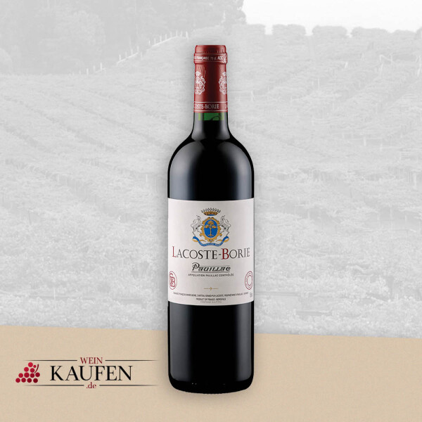Château Lacoste-Borie AOC Pauillac 2e vin de G-P-L - Bordeaux Premium-Selektion